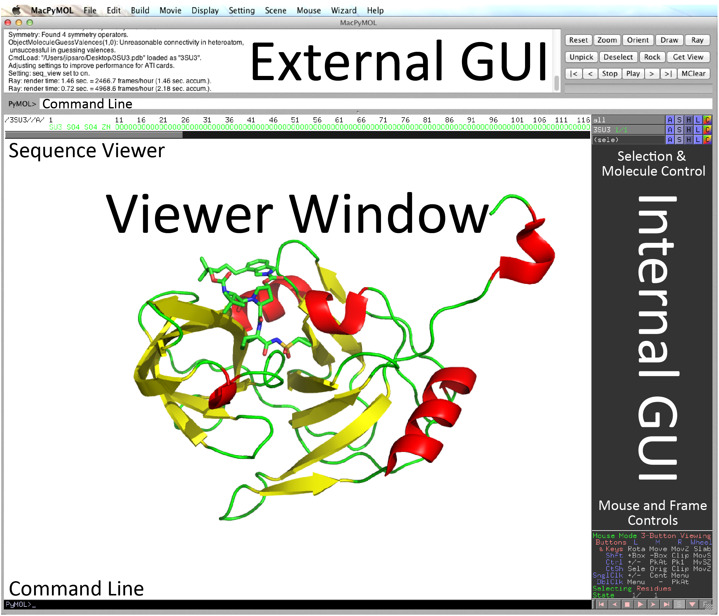 PyMOL screenshot